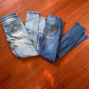 Two Pairs of Skinny Jeans